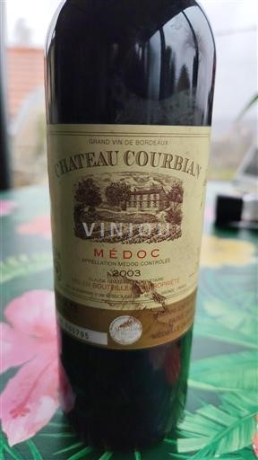 Bordeaux Médoc Château Courbian 2003