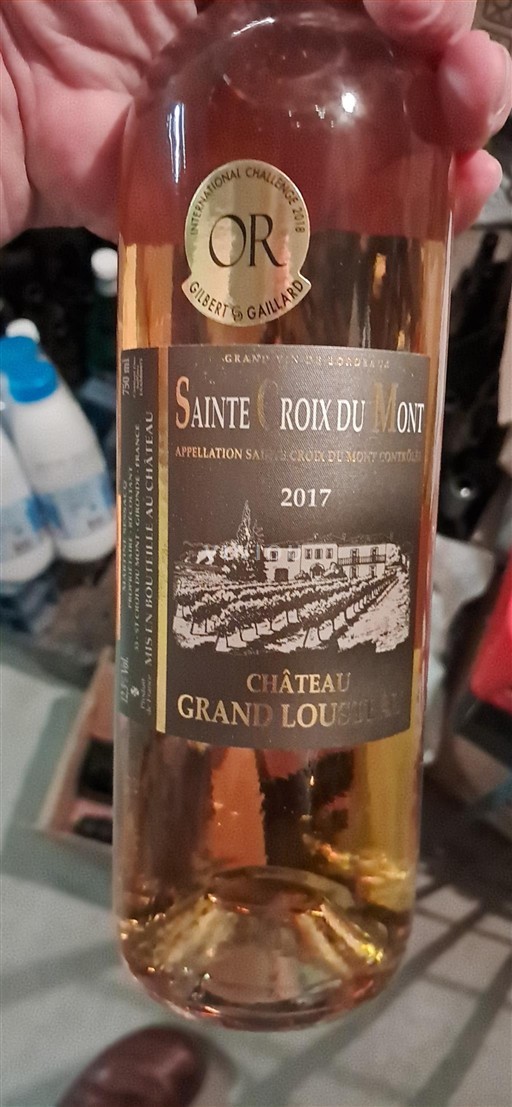 Bordeaux Sainte-Croix-Du-Mont Château Grand Louis 2017