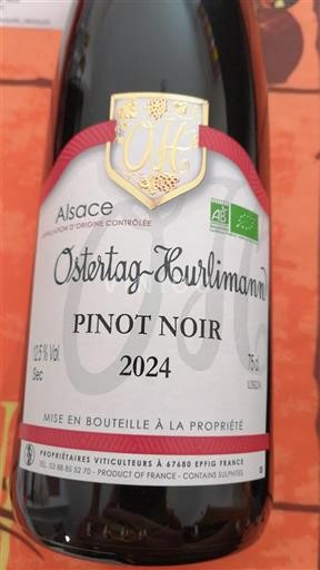 Alsace Ostertag-Hurlimann Pinot noir 2024