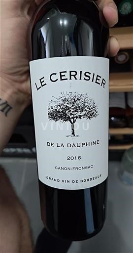 Bordeaux Canon-Fronsac La Dauphine Le Cerisier 2016