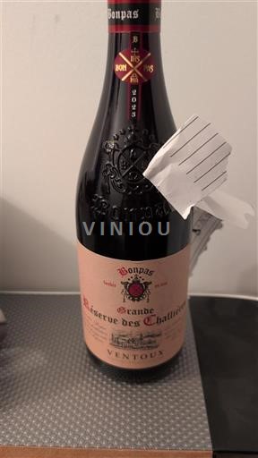 Thung lũng Rhône Ventoux Bonpas Grande Réserve des Challières 2023