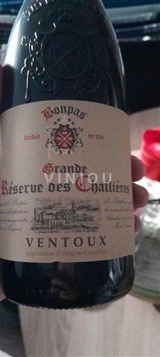 Рона долина Ванту Bonpas Grande Réserve des Challières 2023