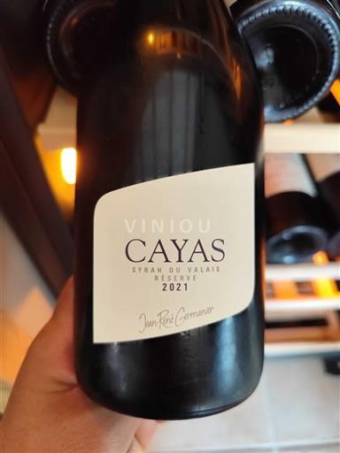 Vallese Syrah del Vallese Jean-René Germanier Cayas 2021