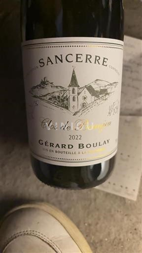 Thung lũng sông Loire Sancerre. Gérard Boulay Clos de Beaujeu 2022