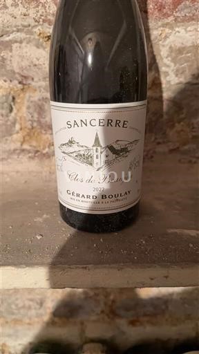 Valle del Loira Sancerre Gérard Boulay Clos de Beaujeu 2022