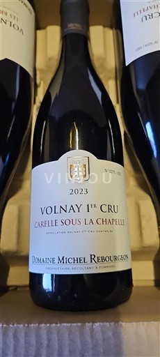 Bourgogne Volnay Premier Cru Domaine Michel Rebourgeon Carelle Sous La Chapelle 2023