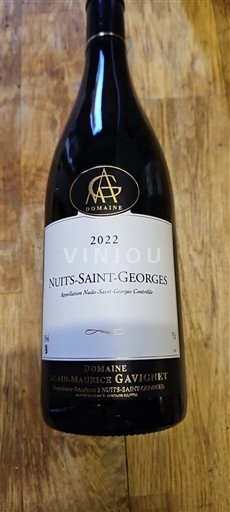 Bourgogne Nuits-saint-georges Alain-Maurice Gavignet 2022