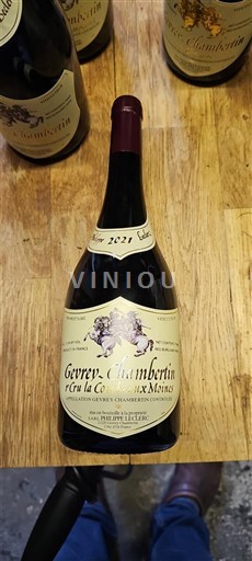 Burgundija Gevrey-chambertin Premier Cru Domaine Philippe Leclerc 1er Cru La Combeau aux Moines 2021