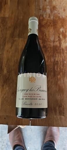 Bourgondië Savigny-lès-Beaune Premier Cru Marc Rougeot-Dupin Les Peuillets 2020