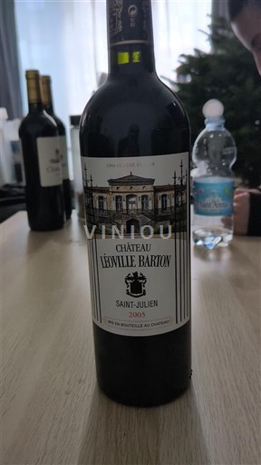 Bordeaux Saint-Julien Grand Cru Château Léoville Barton 2005