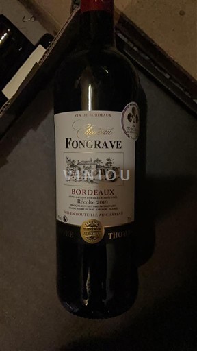 Burdeos Bordeaux Château Fongrave 2019