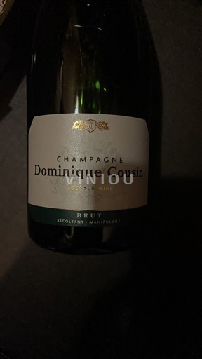 Champagne Sâm-panh Dominique Cousin Sélection 2023