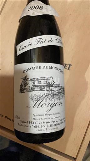 Beaujolais Morgon Domaine Mont-Plain Fût de Chêne 2008