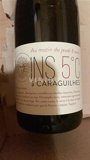 Languedoc Corbières Château Caraguilhes Au matin du jeudi 8 avril, Moins 5°C à Caraguilhes Không niên vụ