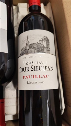 Bordeaux Pauillac Château Tour Sieujean 2021