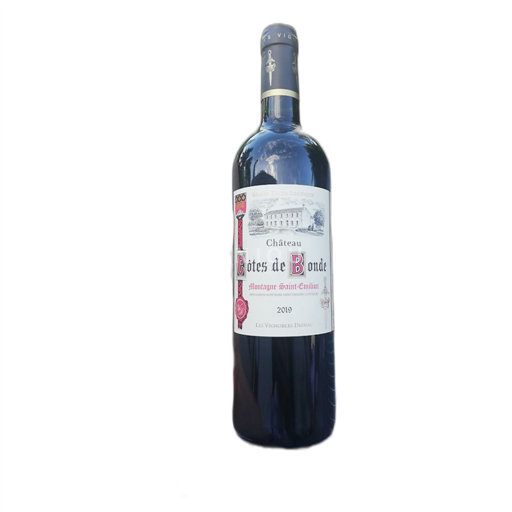 Bordeaux Saint-Émilion Château Côtes de Bonde 2019