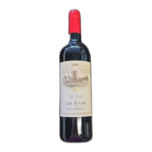 Bordeaux Saint-Estèphe Château La Haye Le Cedre de La Haye 2017