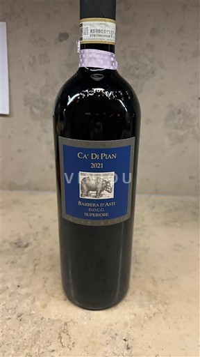 Piedmont Barbera d'Asti Ca' Di Pian 2021