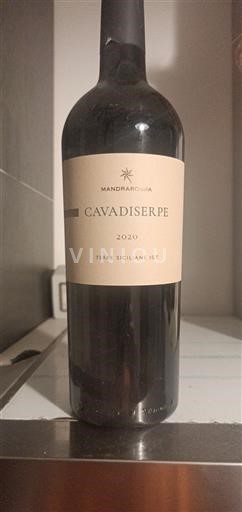 Sicílie Mandrarossa Cavadiserpe 2020