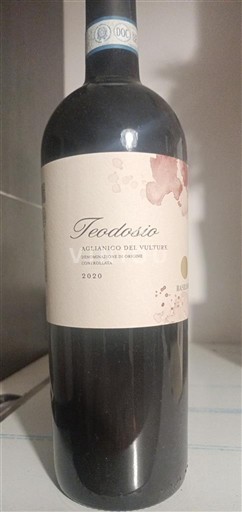 Basilicata Aglianico del Vulture Teodosio 2020