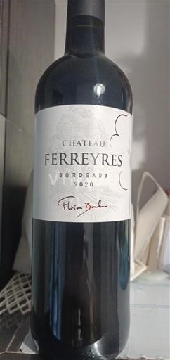 Bordeaux Ferreyres 2020