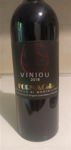 Toscana Brunello di Montalcino. Fornacella 2018