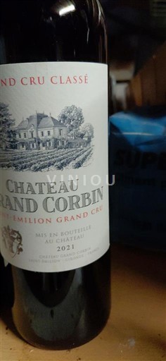 Bordeaux Saint-Émilion Grand Cru Grand Cru Classé Grand Corbin 2021