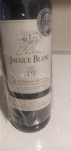 Bordeaux Saint-Émilion Grand Cru Château Jaugue Blanc 2020