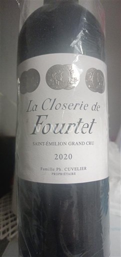 Bordeaux Saint-Émilion Grand Cru La Closerie de Fourtet 2020