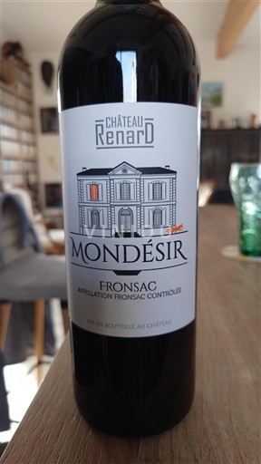 Бордо Фронсак Château Renard Mondésir 2019