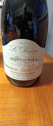 Thung lũng Rhône Grignan-les-adhémar Domaine S André Aubert Le Devoy 2017
