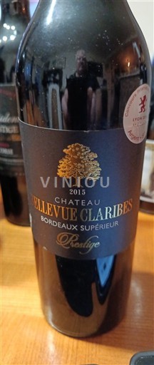 Bordeaux Bordeaux superiore Château Bellevue Claribes Prestige 2015