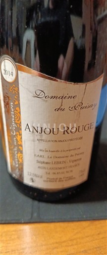 Údolí Loiry Anjou Domaine Puisay 2014