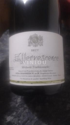 Beaujolais Chanrion Effervescence Non-Vintage