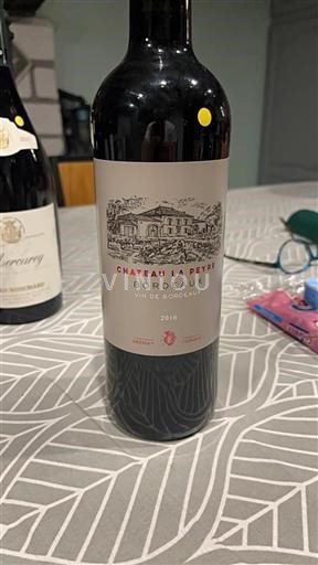 Burdeos Bordeaux Château Lapeyre 2016