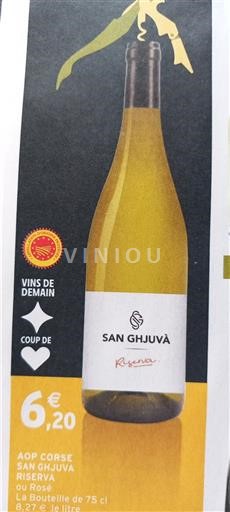 Corse San Ghjuvà Riserva 2024