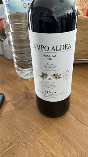 La Rioja rioja Campo Aldea Reserva 2018
