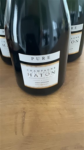 Champagne Sâm-panh Champagne Haton Pure Không niên vụ