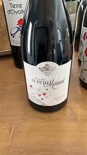 Akvitanska in Charentes Šarentec Le Petit Marand Merlot à papy guy 2021