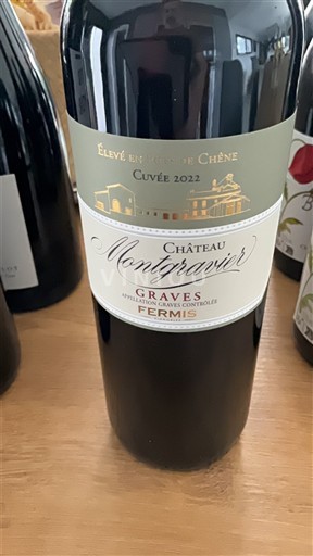 Bordeaux Graves Château Montgravier Fermis 2022