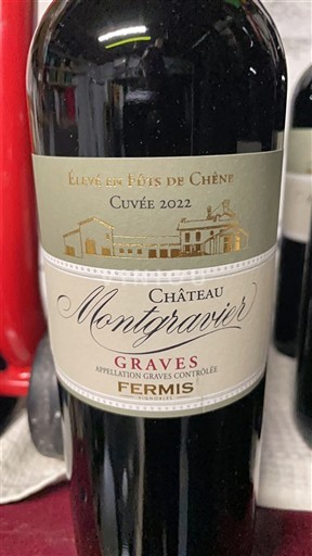 Bordeaux Graves Château Montgravier Fermis 2022