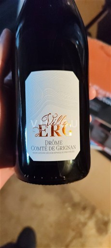Vina Rouge sec Villa ERG 2024 Francija Alpe in reke Rona Grignanski okoliš IGP