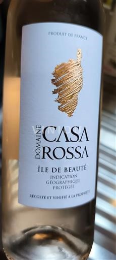 Corse Île de Beauté Domaine Casa Rossa Île de Beauté Non Millésimé