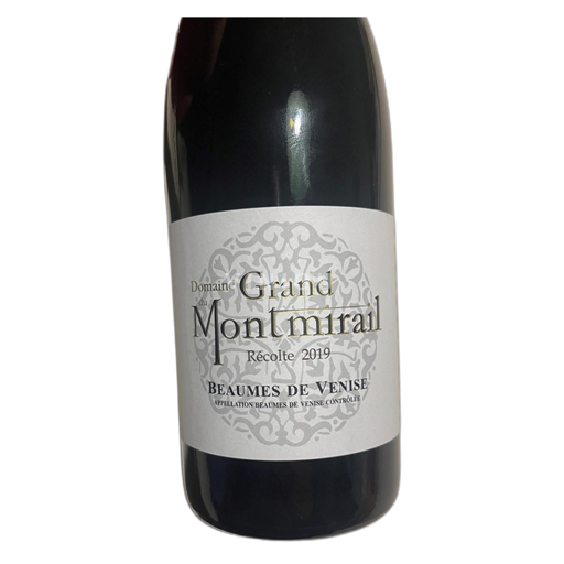 Rhône-dalen Beaumes de Venise Domaine Grand Montmirail récolte 2019 2019