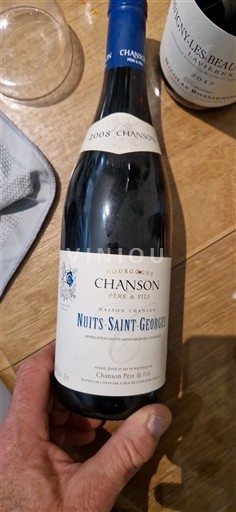 Bourgondië Nuits-saint-georges Chanson Père & Fils 2008