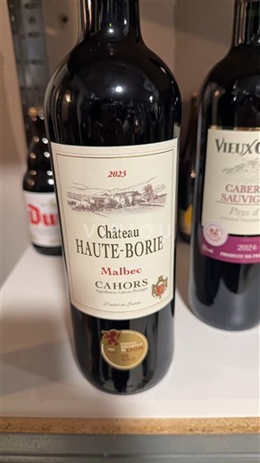 Sydvestfrankrig Cahors Château Haute-Borie 2023