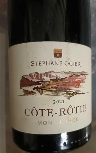 Thung lũng Rhône Côte-rôtie Stéphane Ogier Mon Village 2021
