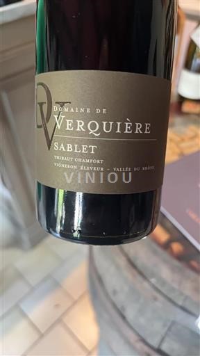 Rhône-dalen Ikke specificeret Domaine Verquière Sablet 2021