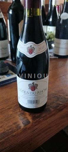Rhônedalen Côtes du Rhône Baron Daniel de martinay 2010