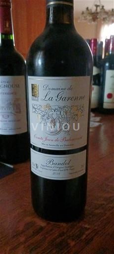 Provenza Bandol Domaine La Garenne Jean de Buttet 2016